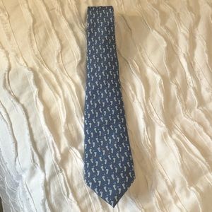 Boys UNC Vineyard Vines tie